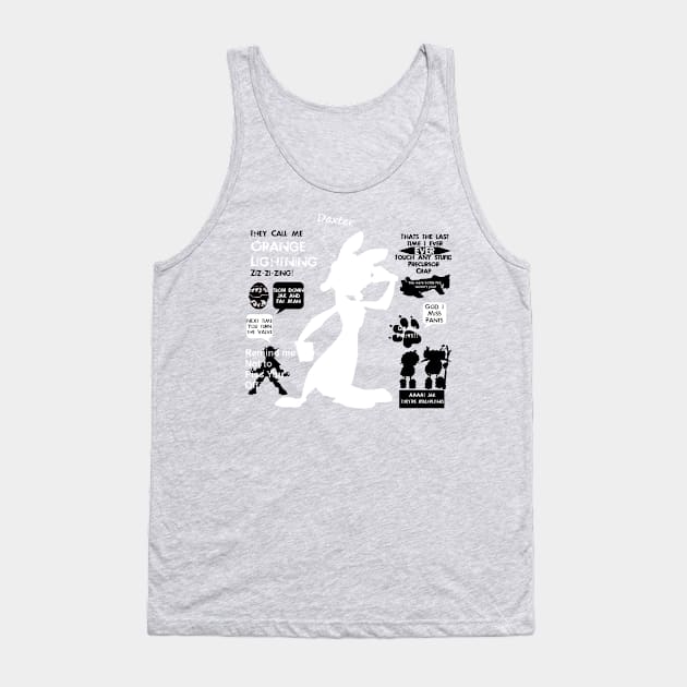 Daxter Quotes Tank Top by Joe Hickson